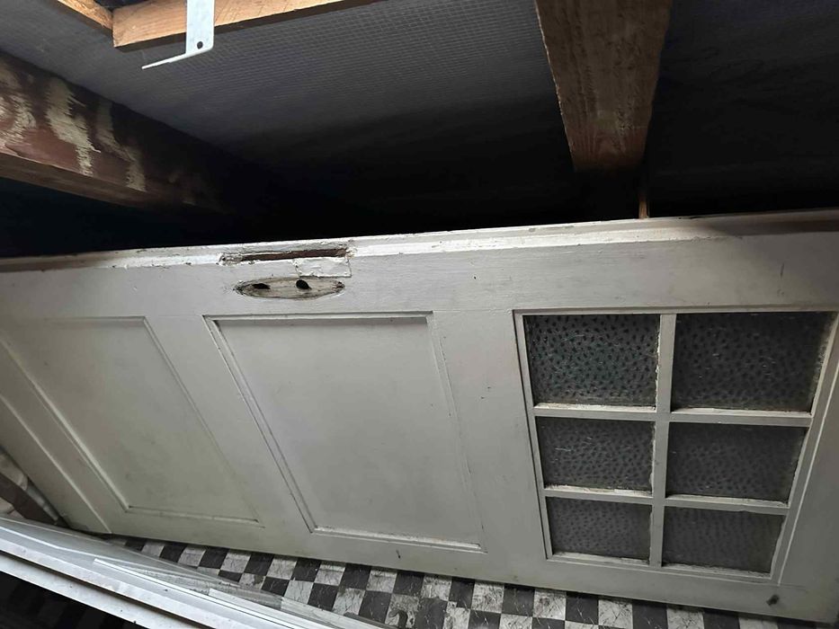 #Drzwi #drewniane #poniemieckie