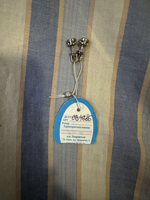 Сережки срібні 925 проба