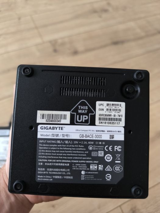 Mini PC Gigabyte | 8GB RAM | SSD 120GB | Win 10 komputer stacjonarny  terminal