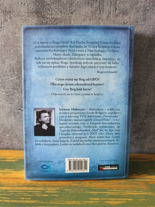 Szymon Hołownia "Bóg - życie i twórczość" książka bdb