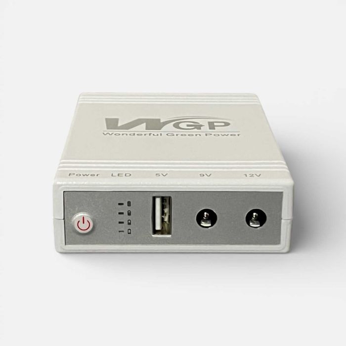 Mini ups ДБЖ WGP 10400mAh 24w повербанк для роутера безперебійник