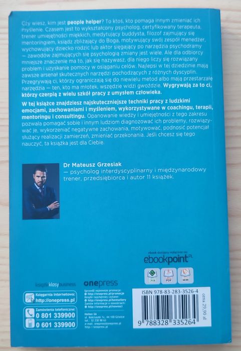 Psychologia zmiany, Mateusz Grzesiak