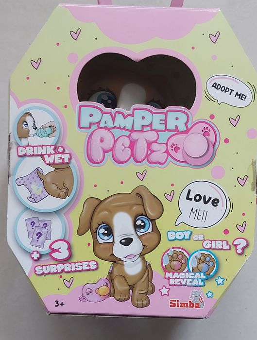 Игровой набор "Пампер Пэтс. Щенок", пьющий и писающий