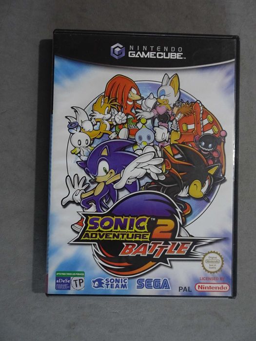 Jogo Gamecube Game Cube Sonic Adventure 2 Batlle