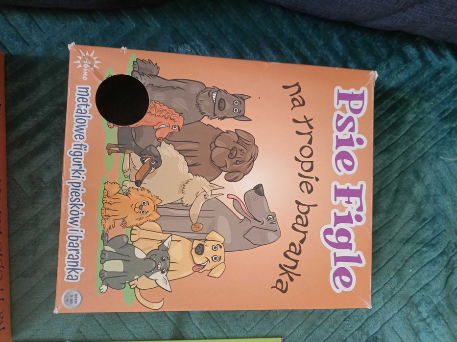 Gra planszowa - Psie figle na tropie baranka