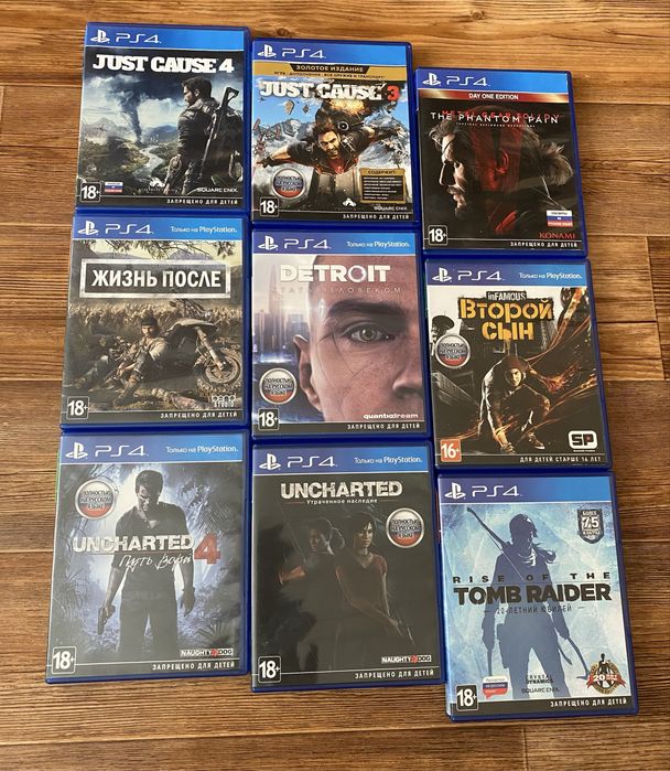 Sony PS4: Одни из нас, Resident Evil, Doom, Metro, Remnant, Darksiders