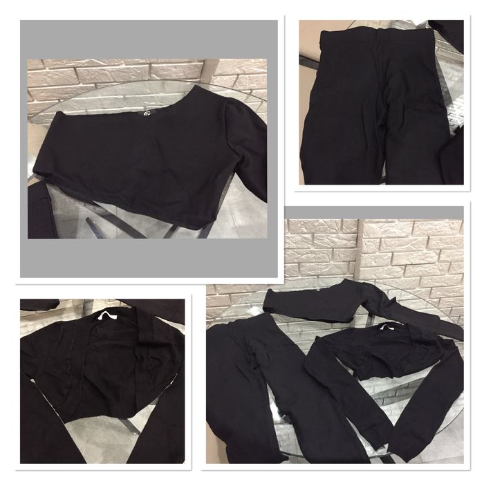 Костюм для фитнеса (тройка). (Размер XS-S). (Новый)