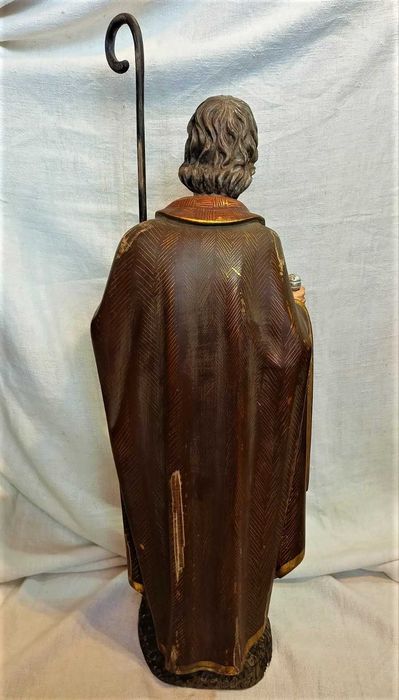 Figura S. José Madeira Policromada