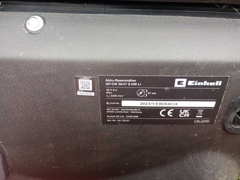 Kosiarka Einhell na baterie