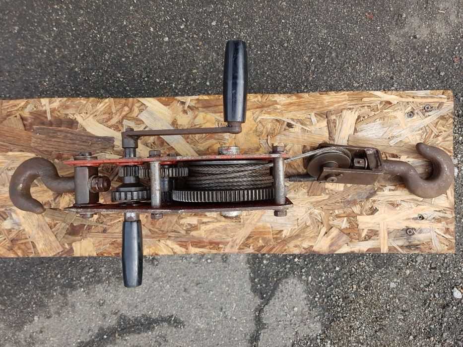 Лебёдка ручная ссср