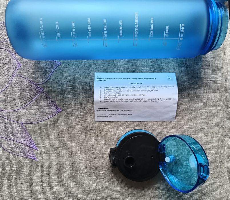 Butelka motywacyjna wolkswagen bpa free nowa