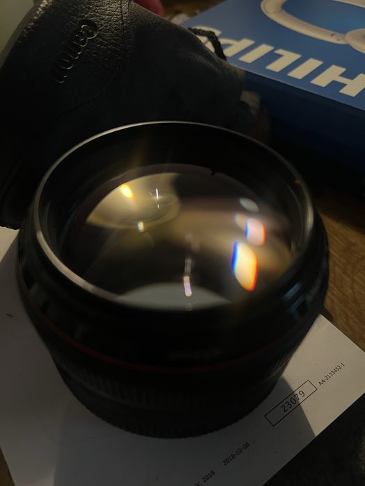 Canon 85 mm 1.2 II serie L