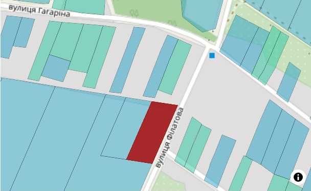 Земельна ділянка для ведення ОСГ з інфраструктурою