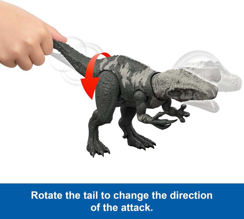 Динозавр Хілантаїзавр Світ Юрського періоду Mattel Jurassic World Rebirth Gigantic Thrashers Chilantalsaurus JGB95
