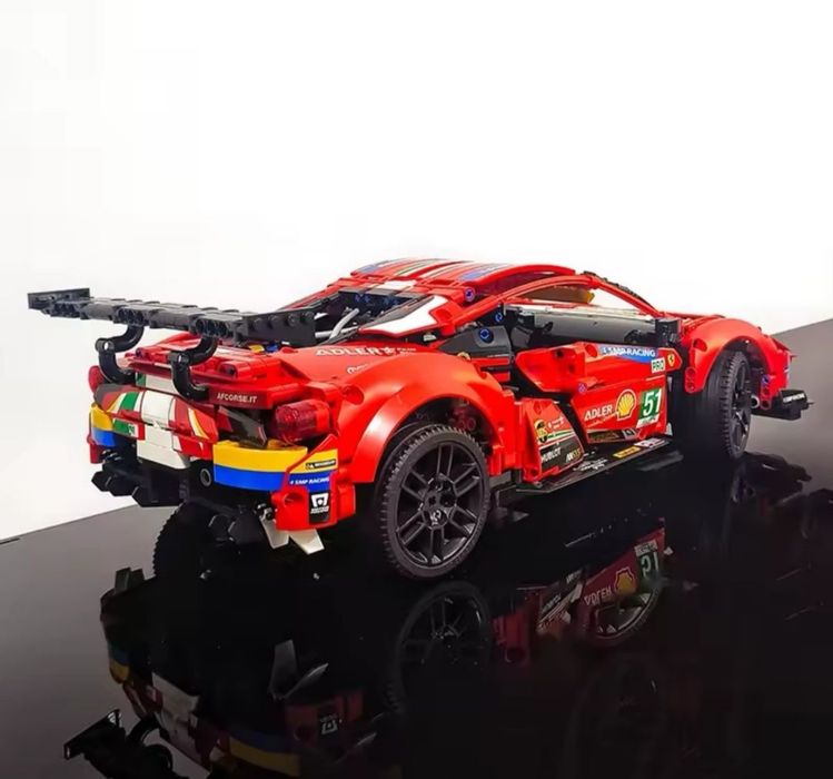 Klocki Lepin Ferrari 488 GTE kompatybilne z 42125