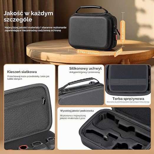 Torba do DJI OSMO POCKET 4P Etui Shell PASEK RAMIĘ do domu
