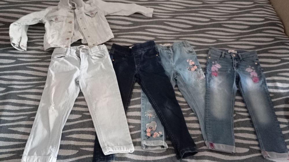 Джинсова куртка, джинси next на 4,5 років