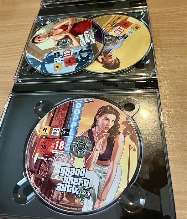Grand Theft Auto GTA V Five PC pl /eng 7xDVD