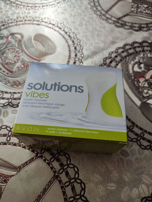 Масажер для лиця з очищуючими дисками Solutions Vibes