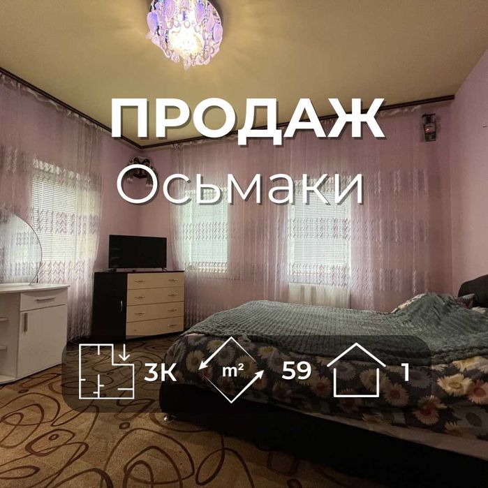 Продається будинок з приватизованою ділянкою 0.44 га. с. Осьмаки біля Мени Чернігівська обл. LD