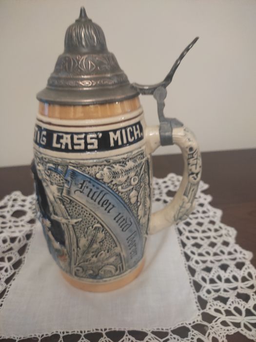 Caneca de cerveja alemã,numerada