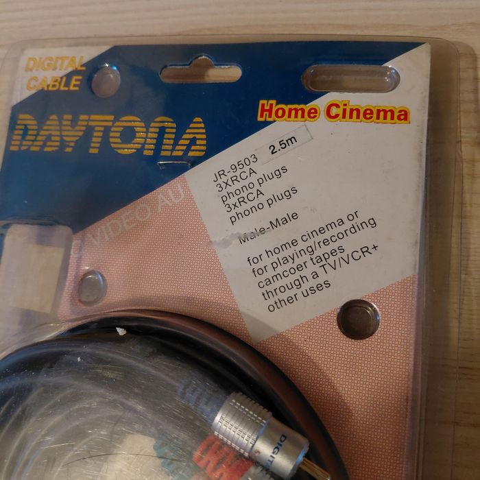 Daytona home Cinema 3xRCA 2,5m JR-9503