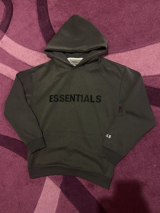 Худі кофта Essentials Fear off god fog худак реп