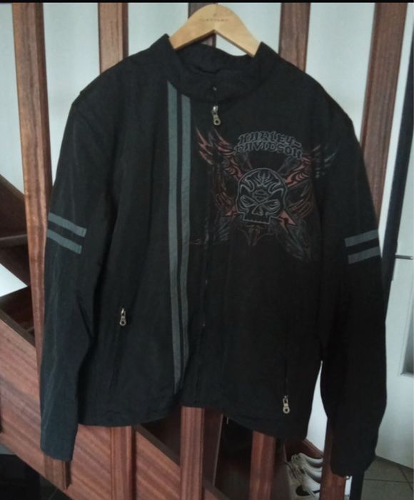 Blusão Harley Davidson L Como Novo Modelo Americano