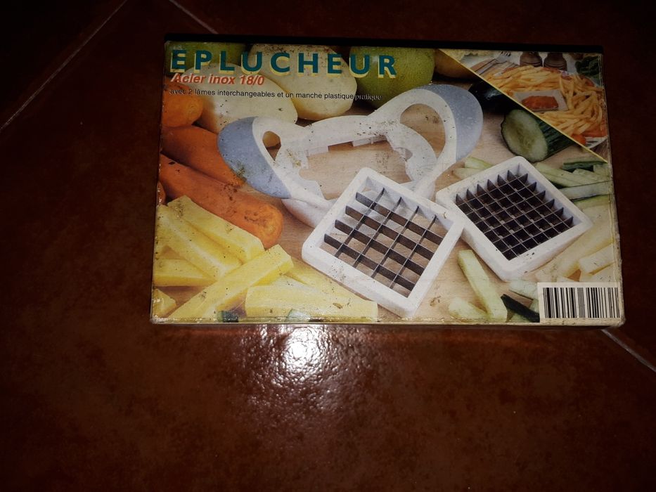 Corta batatas, legumes e fruta