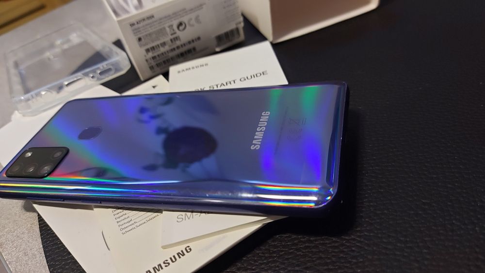 Samsung Galaxy a21s Blue 32GB +64GB idealny telefon smartfon