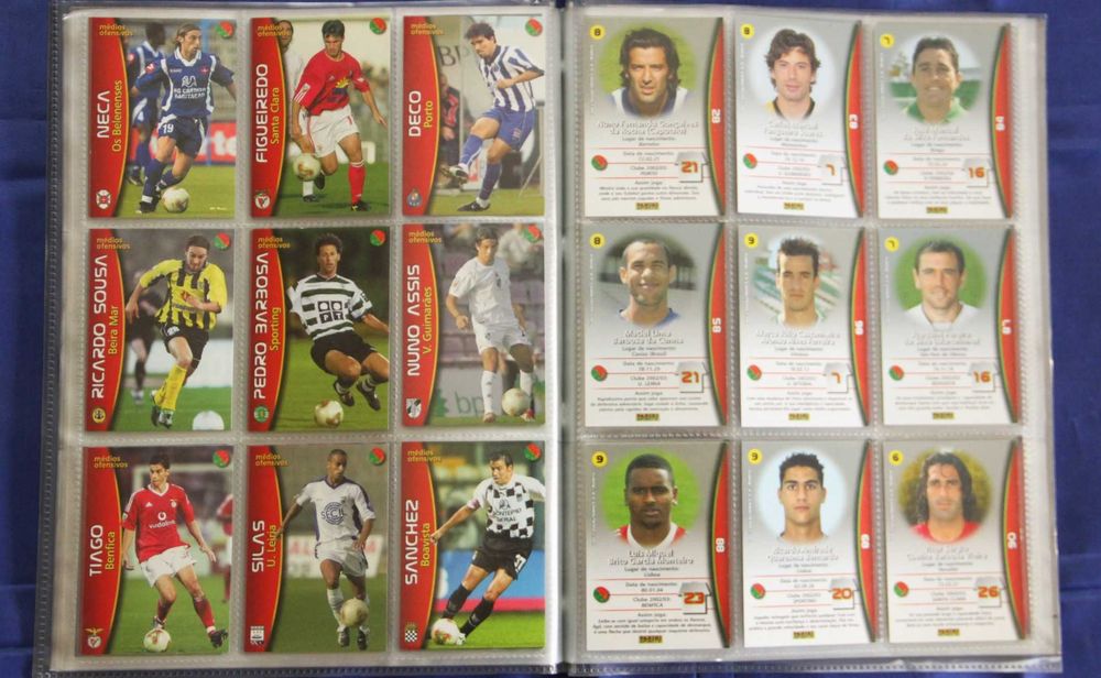 Caderneta/Cartas Mega Craques 2003 Panini Sports