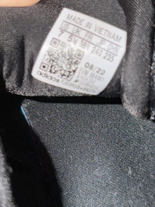 Кроссовки Adidas Ozelia black. Черные кроссовки адидас 38 2/3 размер 23,5 см