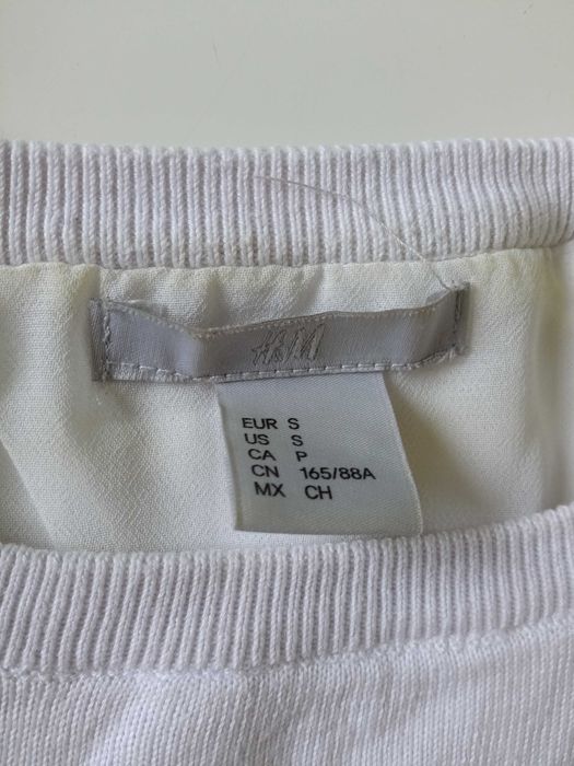 H&M zwiewna bluzeczka podwójna r S