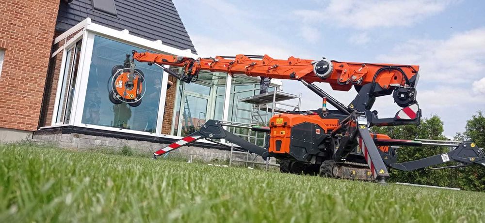 Mini żuraw Kraków | wynajem mini dźwigu | szybkie terminy