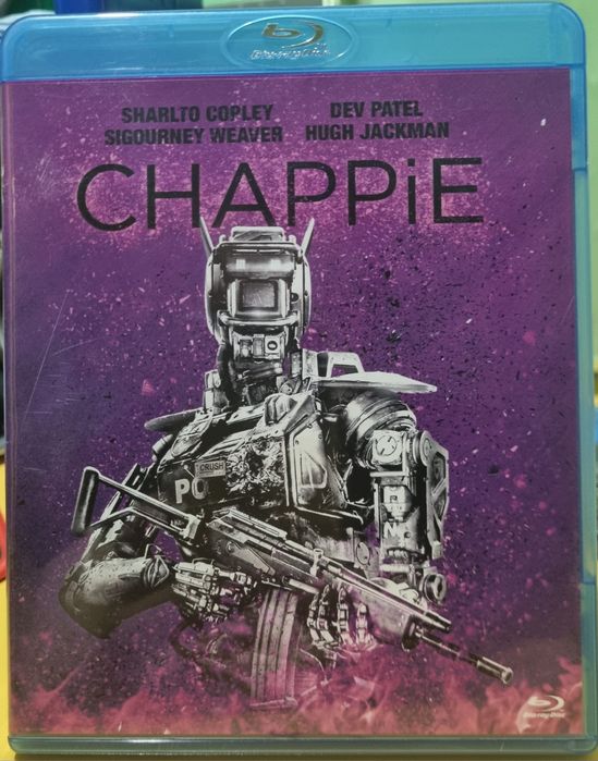 Blu ray Робот на ім'я Чаппі імпорт з перекладом.