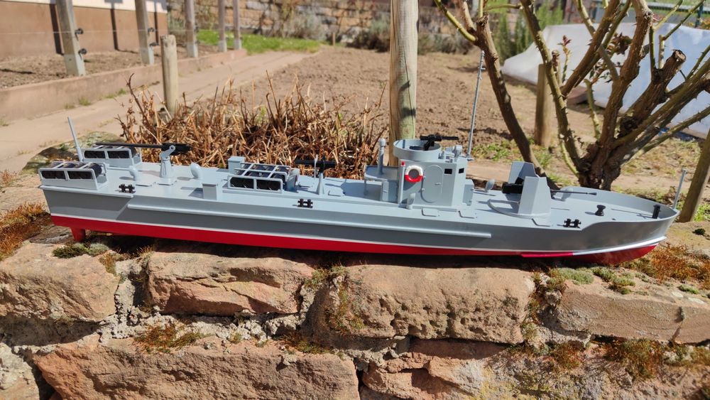 модель корабля для диорамы