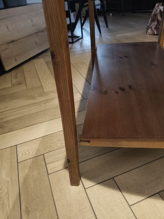 Biurko stolik z półką IKEA LEKSVIK