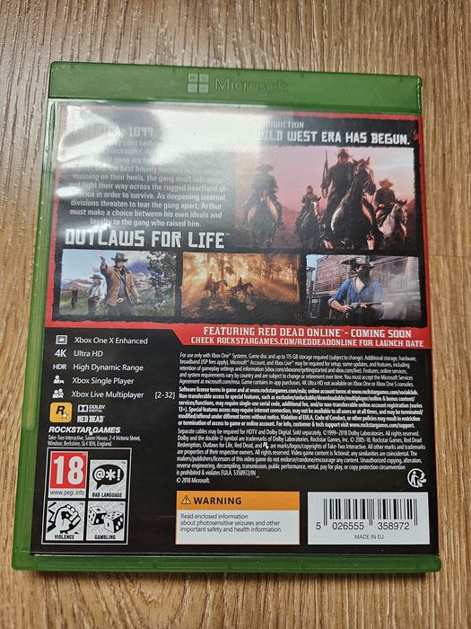 Red Dead Redemption 2 gra Xbox One