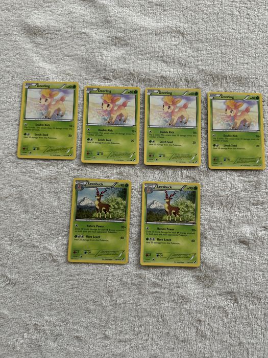 Pokemon collection black and white tipo erva 01-14/114 english version