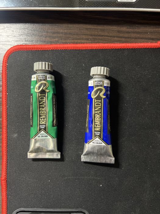 Терміново Набір олійних фарб Rembrandt 2600 за  всі 10 туб