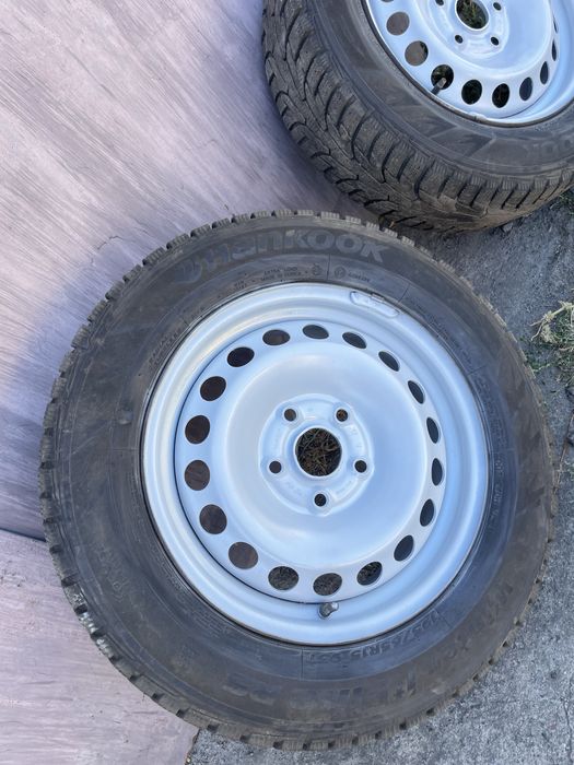 Зимня резина Hankook 195/65/R15 з дисками 5/112