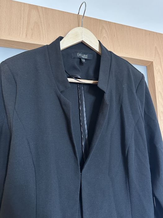 Czarna marynarka XL 42 Elegancka Exclusive