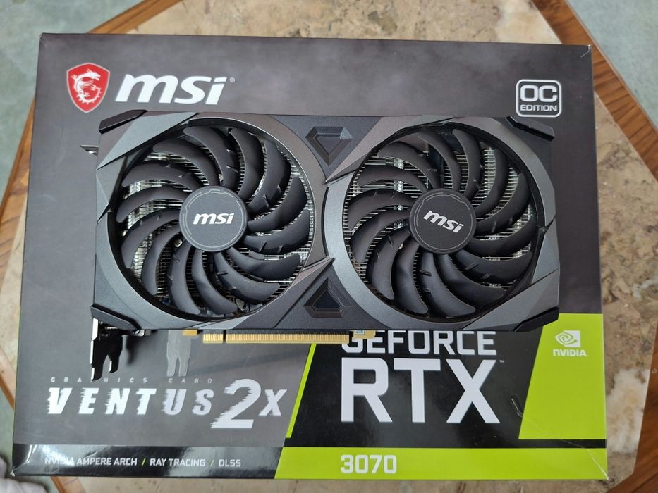 Nvidia RTX 3070 MSI Ventus 2x
