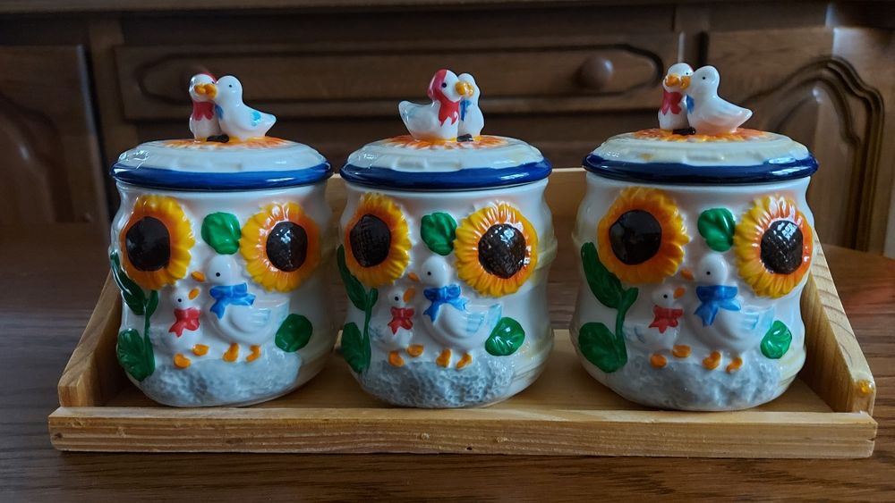 Набір банок для сипучих продуктів