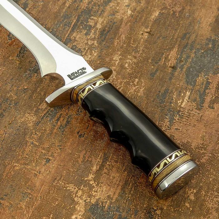 IMPACT nóż Bowie myśliwski survivalowy turystyczny ze stal D2 510