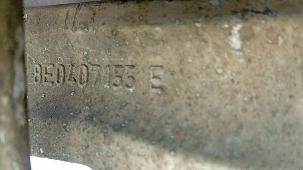 Braço de suspensão frente direito AUDI A4 (8E2, B6)