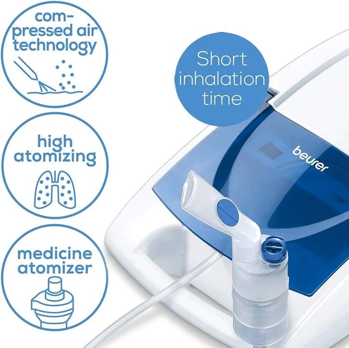 Nebulizador Beurer novo, para adultos e crianças