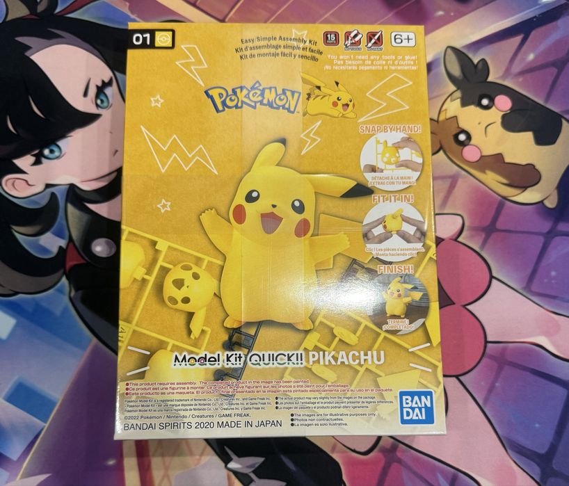 Bandai Spirits Pokémon Model Kit QUICK!! 01 Pikachu , Пікачу , Покемон , Pokemon