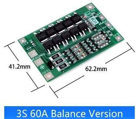 Модулі підвищуючі та понижуючі, плати зарядки, BMS