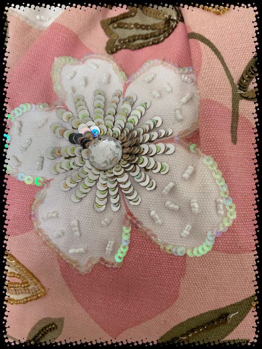 Saco bordado muito lindo !